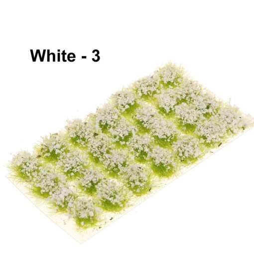 Tan Flower Cluster Grass Tufts Sand Table Static Wargame Scenery Model DIY Miniature