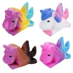 Unicorn Pegasus Squishy 11*9cm Slow Rising Soft Collection Gift Decor Toy - Toys Ace
