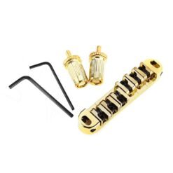 Bisque Electric Guitar Roller Saddle String Bridge for Guitar Accessories