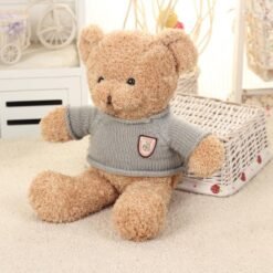 Manufacturers Tactic sweater bear plush toy doll doll bear plush dolls throwing machine catch public machine - Toys Ace