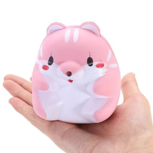 Squishy Hamster 8cm Slow Rising Cute Animals Collection Gift Decor Toy - Toys Ace