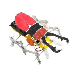 Chocolate DIY Beetle Robot Educational Electric Scientific Experiment Toys for Children