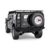 Dim Gray HG P415 Upgraded Light Sound 1/10 2.4G 16CH RC Car for Hummer Metal Chassis Vehicles Model w/o Battery Charger