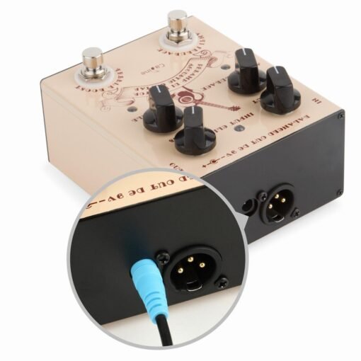 Gray Caline CP-40 DI Box Use For Acoustic Guitar Effect Pedal Guitar Accessories Guitar Pedal