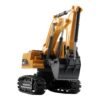 Saddle Brown Mofun 1022 40Mhz 1/24 5CH RC Excavator Car Vehicle Models 10km/h High Speed Kids Indoor Outdoor Toys