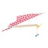 Salmon ZT Rubber Powered Parasol Glider A012 Aircraft Plane Assembly Model