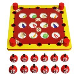 Wood Puzzles Memory Matching Game Educational Toys Board Games For Children Kids