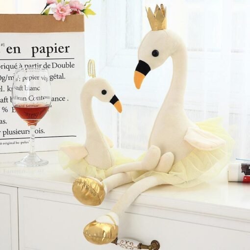 Swan doll plush toy - Toys Ace