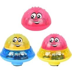 Salmon Kid Child Electric Induction Spray Ball Light Bathroom Play Water Bath Toys