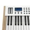 WORLDE P-49 Pro 49-Key USB MIDI Keyboard Controller with 49 Semi-weighted Keys 16 RGB Backlit Trigger Pads 8 Assignable Sliders