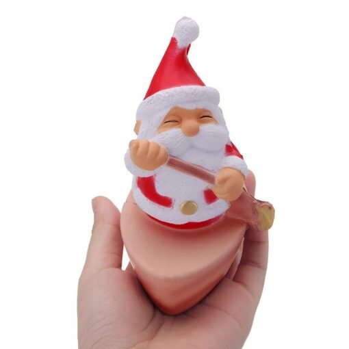 Cooland Christmas Rowing Man Squishy 12.4×10.2×7.5CM Soft Slow Rising With Packaging Collection Gift - Toys Ace