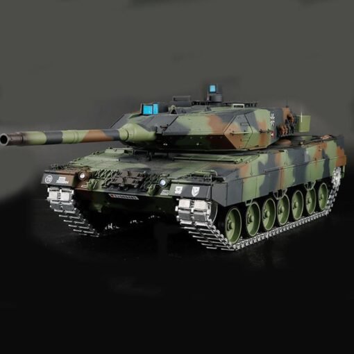Dim Gray Henglong 3889-1 1/16 2.4G German Leopard A6 RC Tank No.6 Version