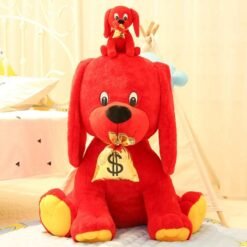 Lucky spot lucky dog dog plush toy company annual conference gifts can be added logo custom - Toys Ace