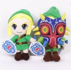 Maroon Legend of Zelda masked plush doll of mezula (25cm)