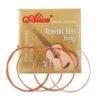 Dark Khaki Alices Acoustic Bass Strings A618-L Nickel Alloy Wound Strings 0.040-0.95 Inch For Acoustic Bass Accessories