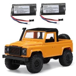 Chocolate MN D91 RTR with Two 1300mAh Battery 1/12 2.4G 4WD RC Car with LED Light Vehicles Truck Models