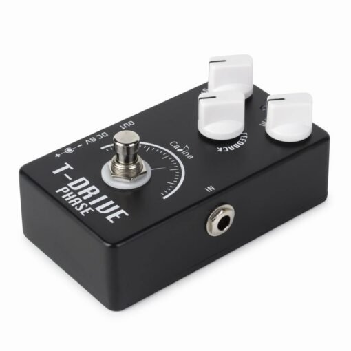 Dark Slate Gray Caline CP-61 T-Drive Phase Guitar Pedal 9V Effect Pedal Guitar Accessories Guitar Parts Use For Guitar