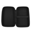 Black Muspor Portable Waterproof Thumb Piano Storage Bag 10/17/21 Keys Kalimba Mbira Carrying Case Zipper Design Black EVA Handle Bag