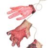 Light Coral Halloween Bloody Garland Limb Party Decoration Horrid Scare Scene