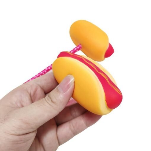 Donut Hot Dog Squishy Slow Rising Rebound Writing Simulation Pen Case With Pen Gift Decor Collection With Packaging - Toys Ace