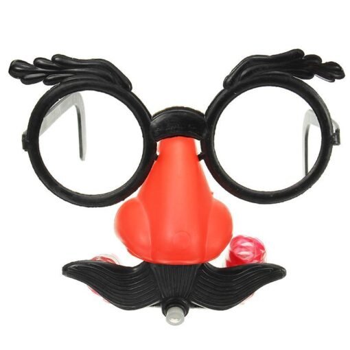Tomato Funny Glasses With Big Nose And Mustache Clown Toys