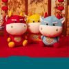 Year of the Ox Plush Toys Chinese Zodiac Cow Doll Ragdoll Doll - Toys Ace