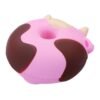Cartoon Cow Donut Cake Squishy 8CM Slow Rising With Packaging Collection Gift Soft Toy - Toys Ace