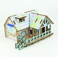 Three-dimensional wooden assembly (Picture color) - Toys Ace