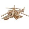 Military model reconnaissance plane wooden puzzle (Picture color) - Toys Ace