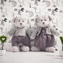 Sweater couple teddy bear soothing bear - Toys Ace