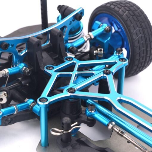 Aquamarine ZD Racing Pirates3 TC10 1/10 All Aluminum Alloy RC Car Frame Off Road Vehicle Models Without Electric Parts