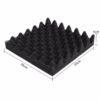 Black 8PCS 12x12x2.5'' Acoustic Sound Studio Soundproof Foam Egg Crate Foam Wall Tile