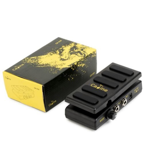 Light Goldenrod Caline CP-31P Volume Pedal Dual Channel With Boost Function Guitar Effects Pedal