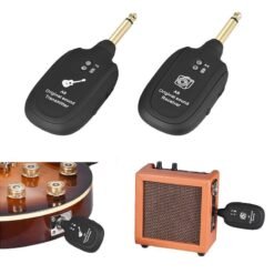 Wireless Audio Transmission Set with Receiver Transmitter For Electric Guitar Bass Violin