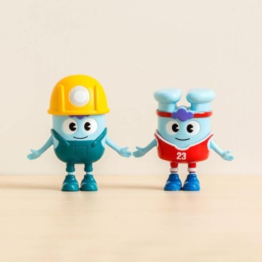 Jordan&Judy HO088 70*32*77mm Artist Doll Cute Cartoon Action Figure Gift Display - Toys Ace