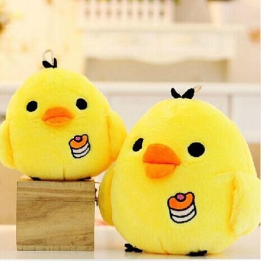 Small yellow chicken plush doll - Toys Ace