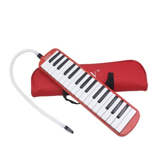 Brown IRIN 32 key Melodica Harmonica Electronic Keyboard Mouth Organ with Accordion Bag