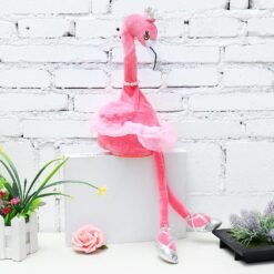 Flamingo Singing Dancing Pet Bird 50cm 20Inches Christmas Gift Stuffed Plush Toy Cute Doll - Toys Ace