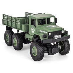 Dark Sea Green JJRC Q68 Q69 1/18 2.4G 4WD RC Vehicle Off-Road Military Truck Car RTR Model