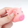 Squishy Pink Pig Cartoon Soft Cute Animal Squeeze & MultiColor Tofu Mesh Stress Reliever Ball & Cool Aluminum Alloy Hand Massager Rotating Wheel Decompression Fidget Toys