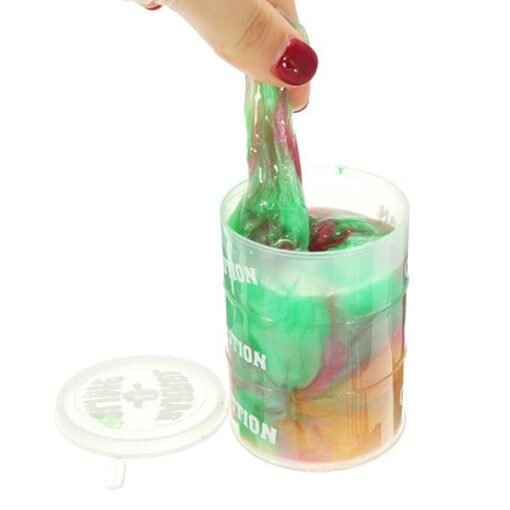Medium Aquamarine Barrel Slime Sticky Toy Random Color Mixed Kids DIY Funny Gift