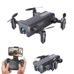 Slate Gray HDRC H2 WIFI FPV With 4K HD Camera Altitude Hold Headless Mode 3D VR Mode Foldable RC Drone Quadcopter RTF