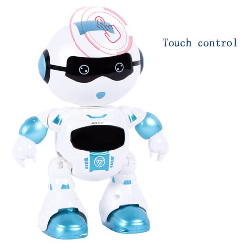 Black LeZhou Smart Touch Control Programmable Voice Interaction Sing Dance RC Robot Toy Gift For Children
