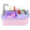 Simulation Kitchen Dishwasher Playing Sink Dishes Pretend Play Set Educational Toy for Kids Gift - Toys Ace