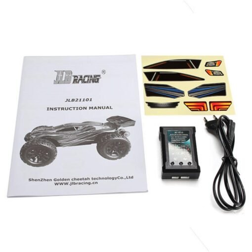 Lavender JLB Racing 80A CHEETAH with Two Battery 1/10 2.4G 4WD Brushless RC Car Truggy 21101 RTR Model