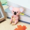 Tan Cute Interactive Baby Fingers Koala Smart Colorful Induction Electronics Pet Toy For Kids Gift