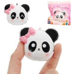 I Am Squishy Panda Face Head Squishy 14.5cm Slow Rising With Packaging Collection Gift Soft Toy - Toys Ace