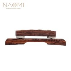NAOMI Rosewood Mandolin Bridge Adjustable Bridge Replacement For Mandolin Guitar Parts Accessories