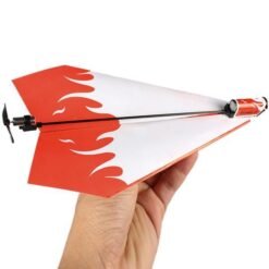 Snow Folding Electric Power Paper Aircraft Conversion Kit Toy Gift