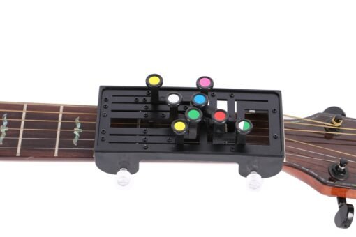 Black Anti-Pain Finger Cots Guitar Assistant Teaching Aid Guitar Learning System Teaching Aid For Guitar Beginner